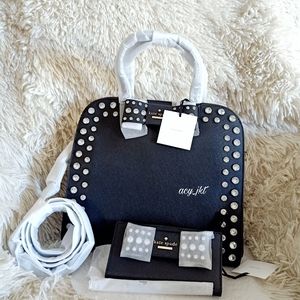 KATE SPADE DAVIES MEWS MERRIAM LARGE SATCHEL SET